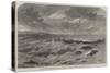 Douglas Breakwater, Isle of Man, as Damaged by the Late Storm-Edwin Weedon-Stretched Canvas