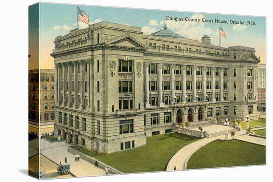 Douglas County Courthouse, Omaha, Nebraska-null-Stretched Canvas