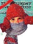 "Bundled Up," Saturday Evening Post Cover, January 14, 1939-Douglas Crockwell-Giclee Print