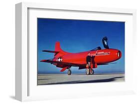 Douglas D-558-1 test aircraft-null-Framed Art Print