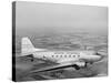 Douglas Dc-3 Plane in Flight-null-Stretched Canvas