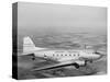 Douglas Dc-3 Plane in Flight-null-Stretched Canvas