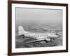 Douglas Dc-3 Plane in Flight-null-Framed Photographic Print