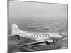 Douglas Dc-3 Plane in Flight-null-Mounted Photographic Print