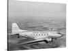 Douglas Dc-3 Plane in Flight-null-Stretched Canvas