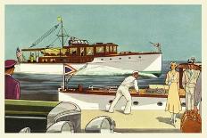 48 Foot and 45 Foot Twin Screw Cruisers-Douglas Donald-Framed Art Print