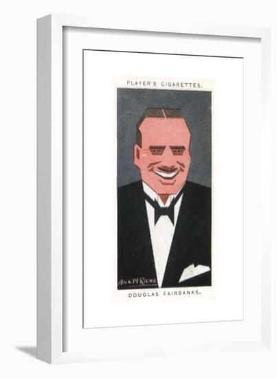 Douglas Fairbanks - American Actor, Director and Producer-Alick P^f^ Ritchie-Framed Giclee Print