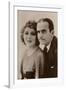 Douglas Fairbanks and Mary Pickford, American Film Actors-null-Framed Photographic Print