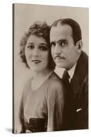 Douglas Fairbanks and Mary Pickford, American Film Actors-null-Stretched Canvas