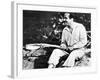 Douglas Fairbanks Playing 'Mr Robinson Crusoe', 1932-null-Framed Art Print