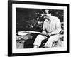 Douglas Fairbanks Playing 'Mr Robinson Crusoe', 1932-null-Framed Art Print