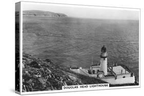 Douglas Head Lighthouse, Isle of Man, 1937-null-Stretched Canvas