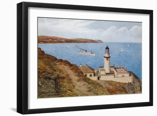 Douglas Head Lighthouse, Isle of Man-Alfred Robert Quinton-Framed Giclee Print
