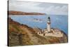 Douglas Head Lighthouse, Isle of Man-Alfred Robert Quinton-Stretched Canvas