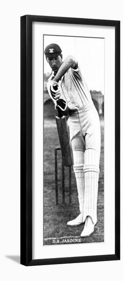 Douglas Jardine Batting for Oxford University, 1923-null-Framed Photographic Print