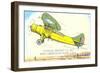 Douglas Observation Plane O-46-A-null-Framed Art Print