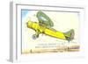 Douglas Observation Plane O-46-A-null-Framed Art Print