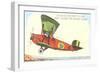 Douglas Round the World Biplane-null-Framed Art Print