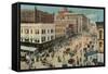 Douglas Street, Omaha, Nebraska-null-Framed Stretched Canvas