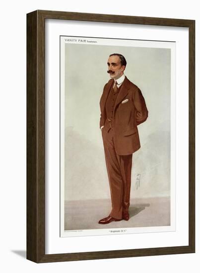 Douglas Vickers-Leslie Ward-Framed Art Print