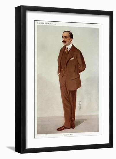 Douglas Vickers-Leslie Ward-Framed Art Print