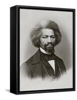 Douglass, Frederick-J.w. Hurn-Framed Stretched Canvas