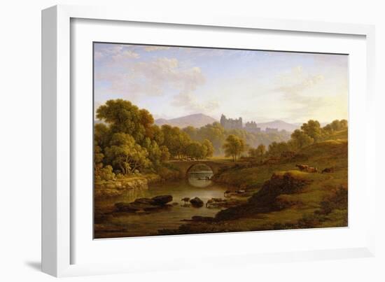 Doune Castle, Perthshire-John Glover-Framed Giclee Print