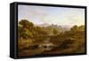 Doune Castle, Perthshire-John Glover-Framed Stretched Canvas