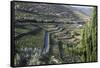 Douro Valley, Terraced Vineyards of Sandeman That Produces Port Wines-Mallorie Ostrowitz-Framed Stretched Canvas