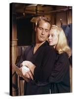 Doux oiseau by jeunesse SWEET BIRD OF YOUTH by RichardBrooks with Shirley Knight and Paul Newman, 1-null-Stretched Canvas