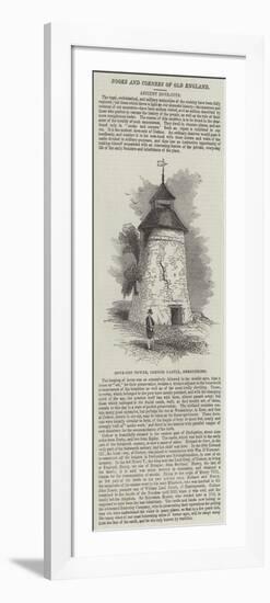 Dove-Cot Tower, Codnor Castle, Derbyshire-null-Framed Giclee Print