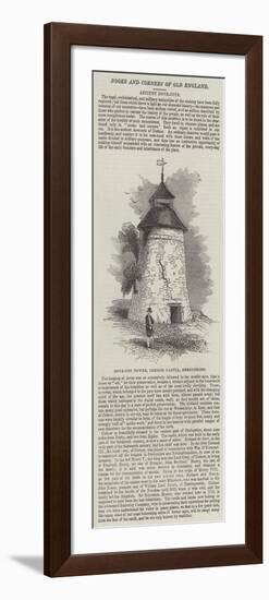 Dove-Cot Tower, Codnor Castle, Derbyshire-null-Framed Giclee Print