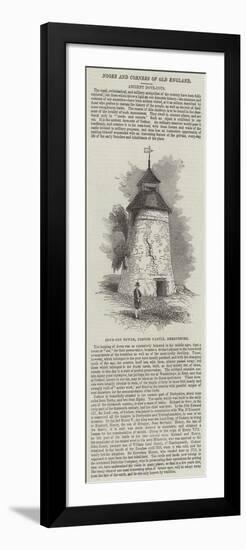 Dove-Cot Tower, Codnor Castle, Derbyshire-null-Framed Giclee Print