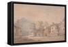 Dove Cottage, Grasmere, C.1806-Dora Wordsworth-Framed Stretched Canvas