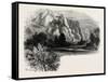 Dove Dale, the Dales of Derbyshire, Country, UK, 19th Century-null-Framed Stretched Canvas