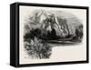 Dove Dale, the Dales of Derbyshire, Country, UK, 19th Century-null-Framed Stretched Canvas