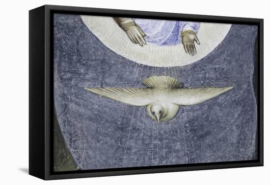 Dove, Jesus's Baptism Detail-Giusto De' Menabuoi-Framed Stretched Canvas
