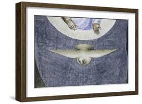 Dove, Jesus's Baptism Detail-Giusto De' Menabuoi-Framed Giclee Print