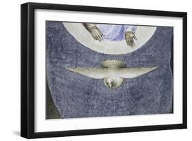 Dove, Jesus's Baptism Detail-Giusto De' Menabuoi-Framed Giclee Print