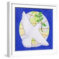 Dove of Peace, 2005-Tony Todd-Framed Giclee Print