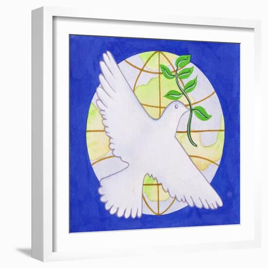 Dove of Peace, 2005-Tony Todd-Framed Giclee Print