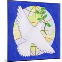 Dove of Peace, 2005-Tony Todd-Mounted Giclee Print