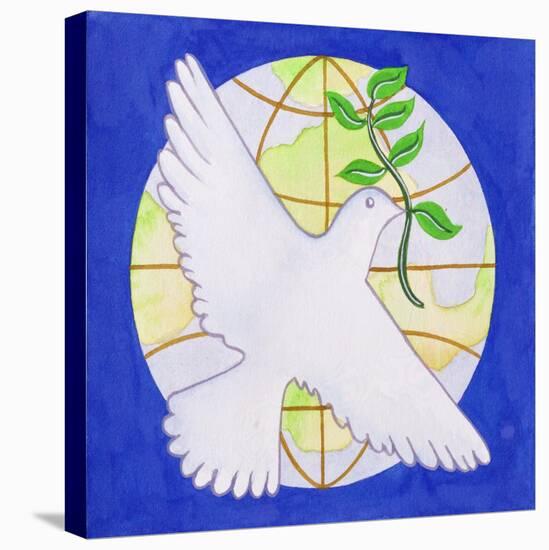 Dove of Peace, 2005-Tony Todd-Stretched Canvas