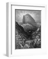 Dove Sent Forth from the Ark-Gustave Doré-Framed Giclee Print