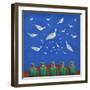 Dove Shooters II, 1999-Tamas Galambos-Framed Giclee Print