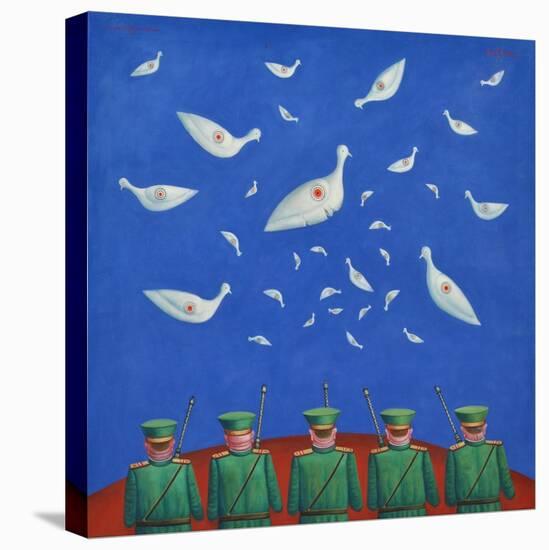 Dove Shooters II, 1999-Tamas Galambos-Stretched Canvas