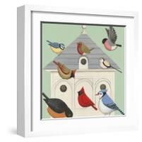 Dovecote I-Catriona Hall-Framed Giclee Print