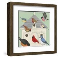 Dovecote I-Catriona Hall-Framed Giclee Print