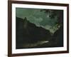 'Dovedale by Moonlight', 1784-Joseph Wright of Derby-Framed Giclee Print