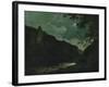 'Dovedale by Moonlight', 1784-Joseph Wright of Derby-Framed Giclee Print